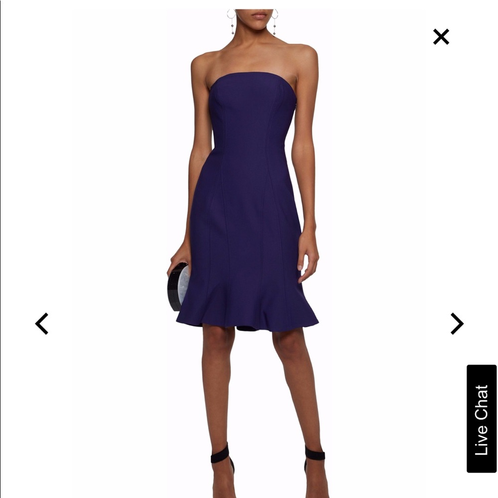 Cinq a Sept Calvina Fluted candy dress - indigo